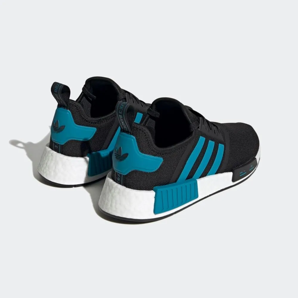 adidas Mens NMD R1 Lace Up Sneakers Shoes Casual - Black