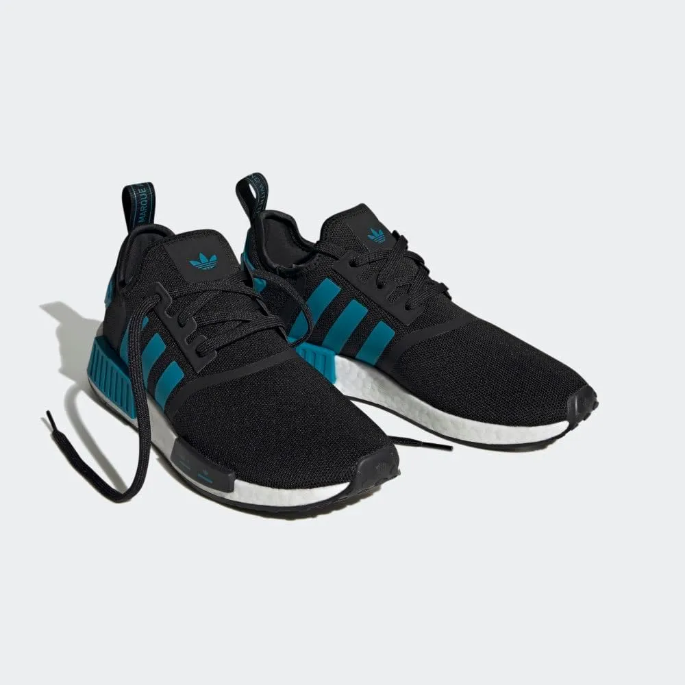 adidas Mens NMD R1 Lace Up Sneakers Shoes Casual - Black