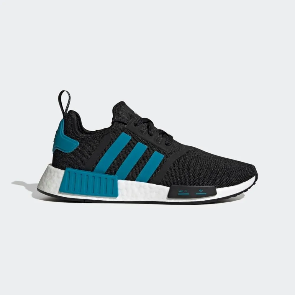 adidas Mens NMD R1 Lace Up Sneakers Shoes Casual - Black