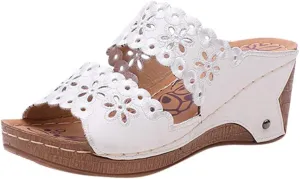 Arch Support Flats for Women Dressy Orthopedic Dress Shoes Women White Low Heel Sandals for Women Dressy Comfortable Black Cute Sandals Brown Sandals Women Womens Sandal Heels