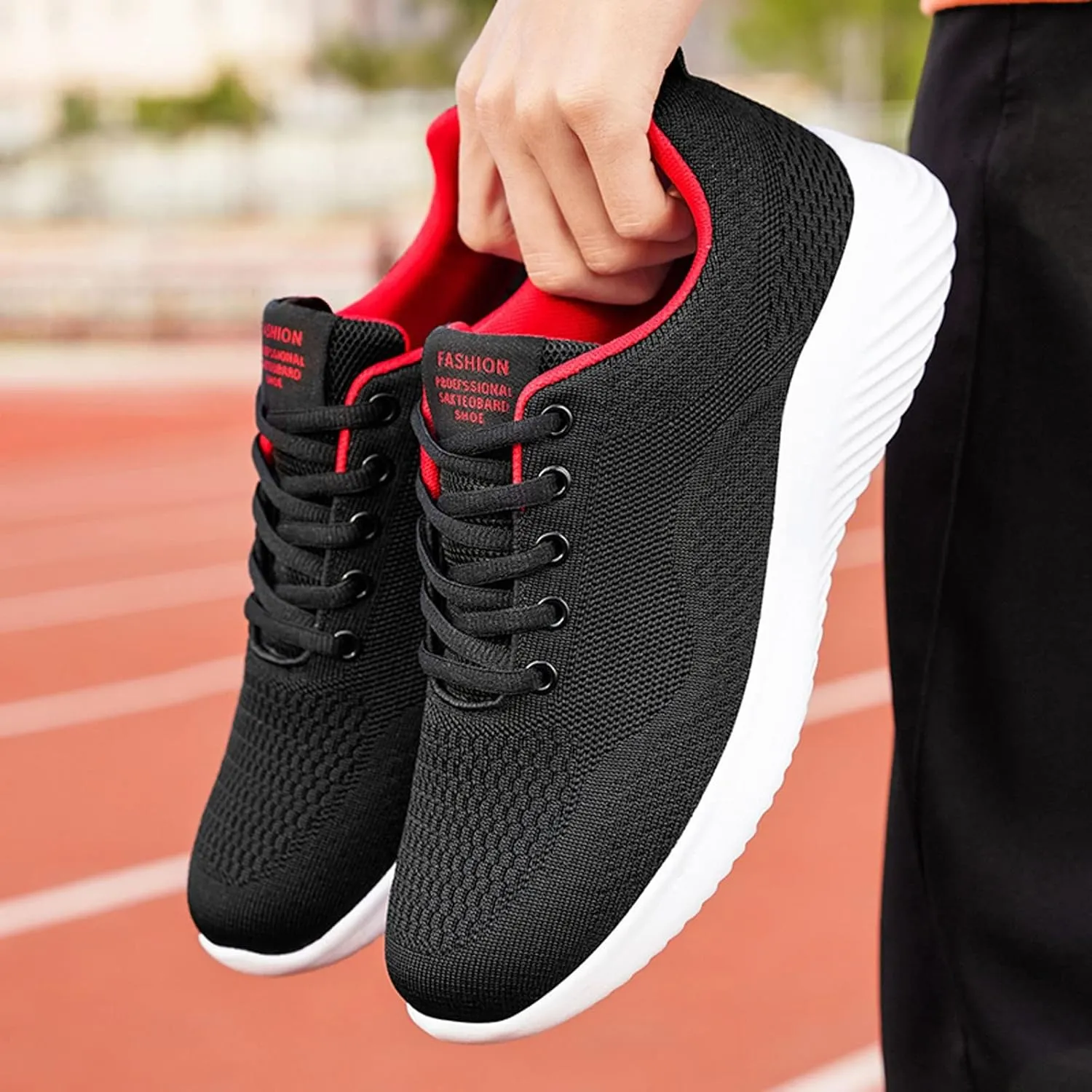 Arch Support Hiking Shoes for Men Lightweight Sport Gym Jogging Walking Sneaker Lightweight Work Shoes for Men