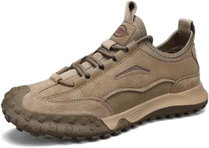Asifn Mens Non-Slip Hiking Lightweight Outdoor Sneakers Casual Comfortable Work Breathable Climbing Shoes