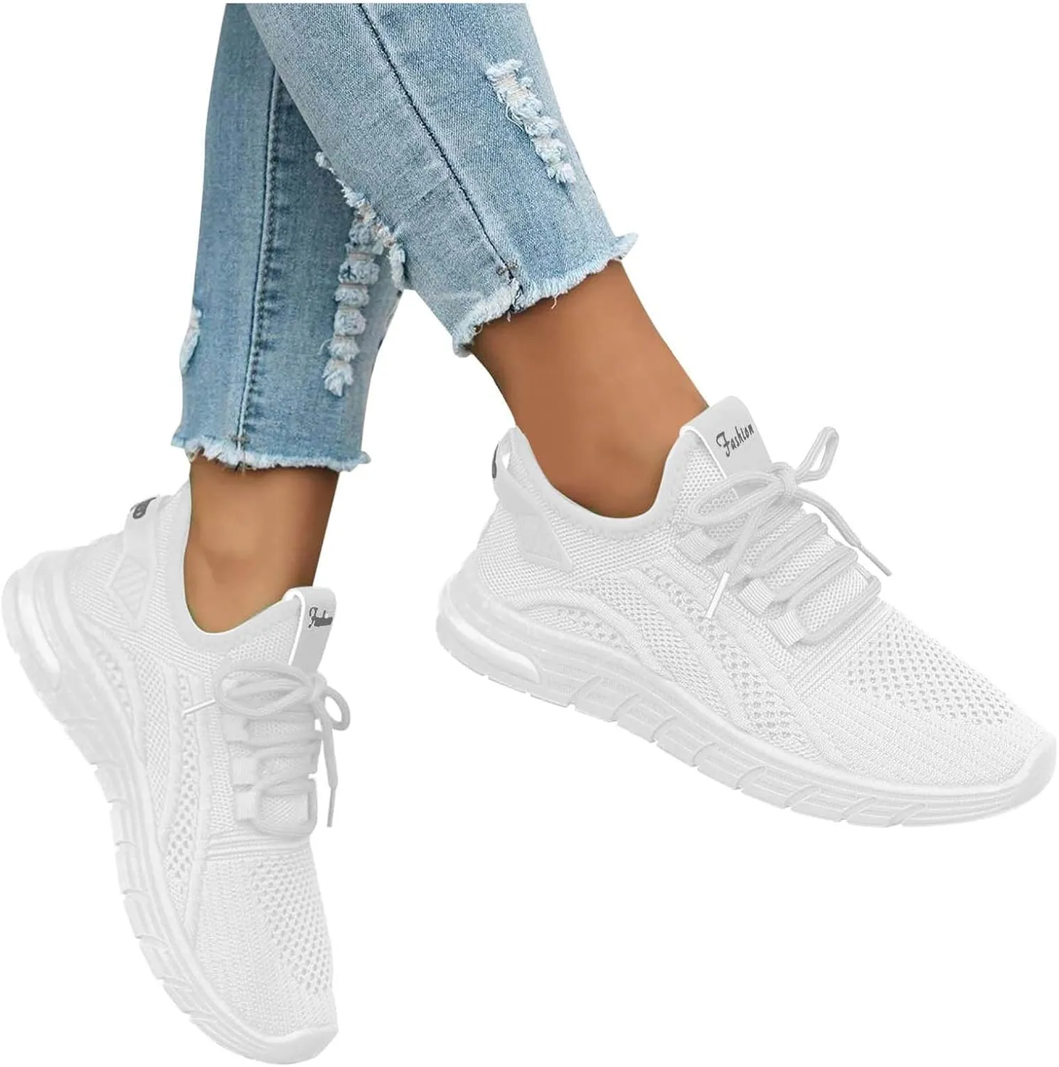 Breathable Slip on Sneakers for Women Non Slip Lightweight Casual Breathable Tennis Shoes Canvas Slip on Shoe