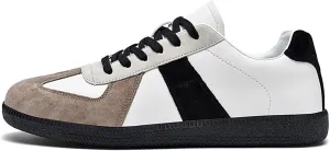 CERYTHRINA Womens Retro Sneakers: Low-top Tennis Shoes - Skateboarding Fashion Sneakers - Casual Versatile Park Flats for Travel Walking