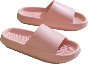 ctdiral Cloud Slippers for Women and Men Thicken Sole Pillow Slippers Comfy Cloud Cushion Slides Shower Bathroom Slides Sandals