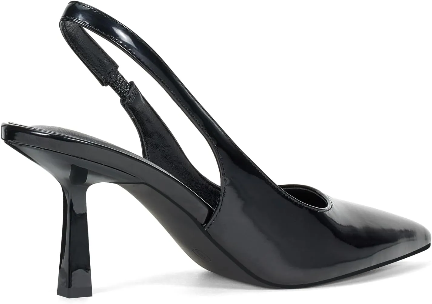 Elisabet Tang Women's Slingback Kitten Heel,Sexy Pointed Closed Toe Stilettos Pumps Slingback Heels for Women Slip on Elastic Strap Wedding Party Dress Sandals Shoes