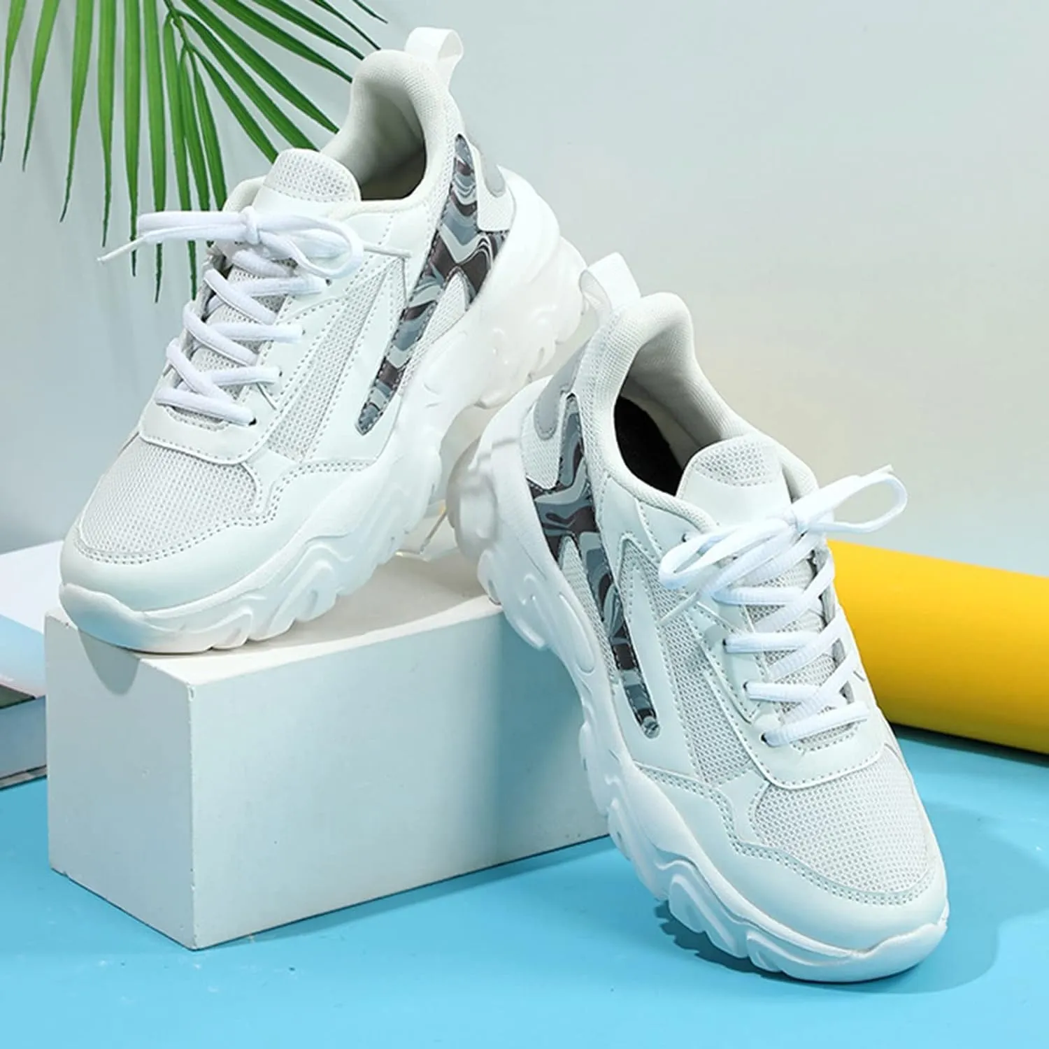 Fall High Top Sneakers for Women 2023 Comfy Shoes for Women Slip On with Arch Support Shoes for Women Black Black and White Fashion Sneakers Women Stylish Slip On Sneakers for Women 2023