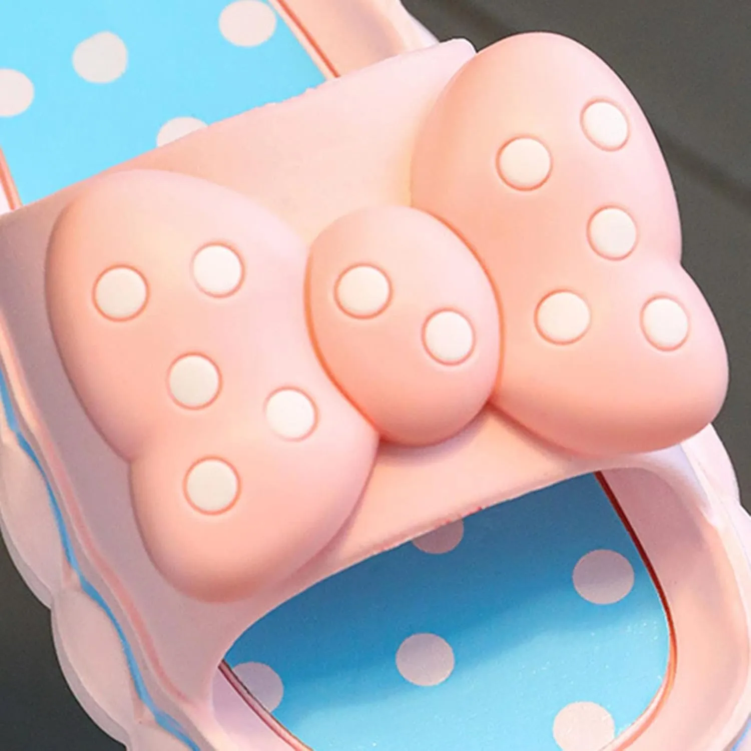 Girl Slides Non Slip Novelty Open Toe Sandals Extremely Comfy Cushioned Thick Sole Cute Cartoon Little Girls Slippers