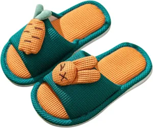 Girls Boys Kids Home Slides Indoor Floor Cute Cartoon Soft Comfortable Non Slip Slipper Girls Toddler Slippers Size 8