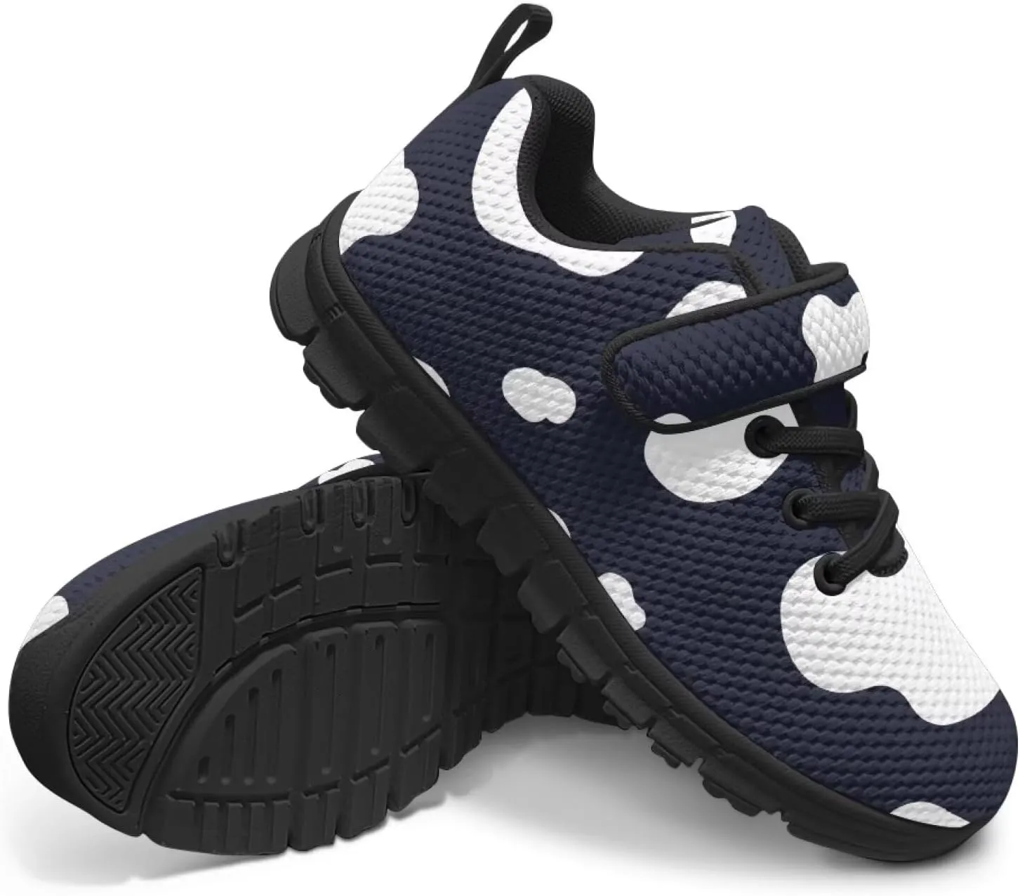 Girls Pickleball Sneaker,Boys Non-Slip Spring Outdoor Sneakers,Children's Single Buckle Sneakers with Black Sole
