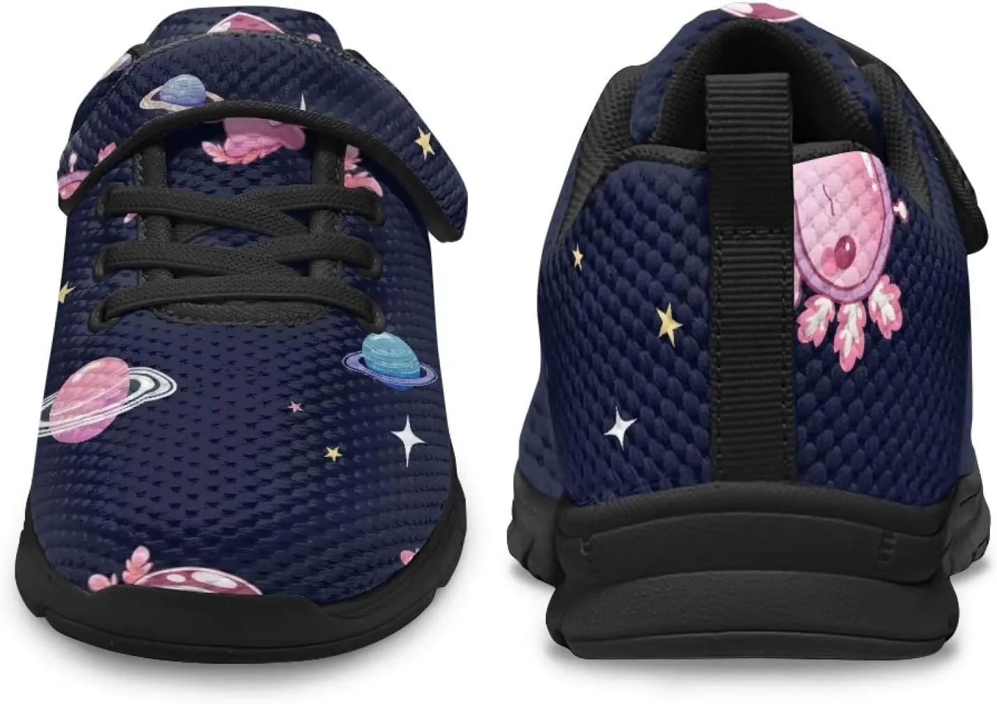 Girls Pickleball Sneaker,Boys Non-Slip Spring Outdoor Sneakers,Children's Single Buckle Sneakers with Black Sole