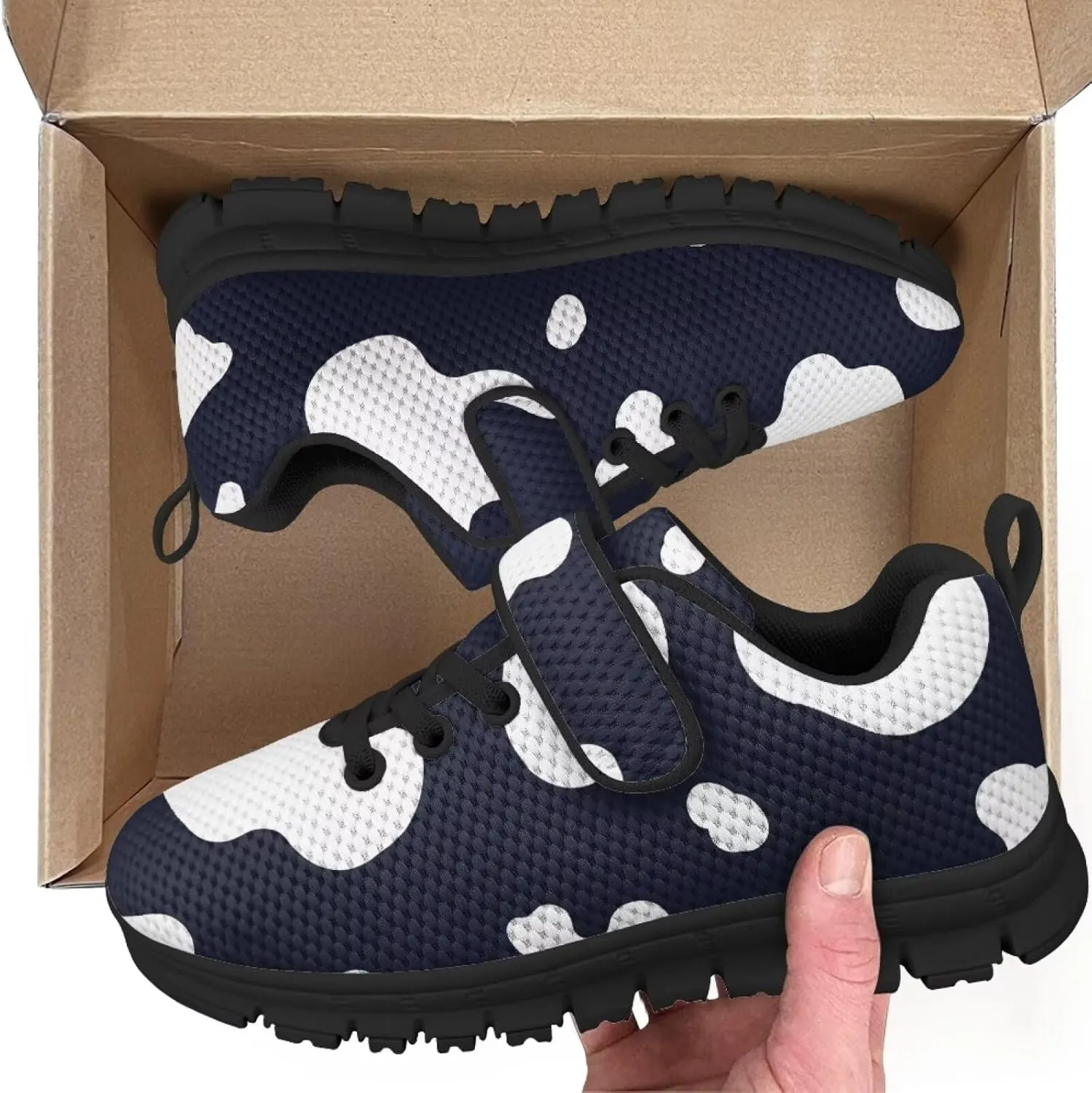 Girls Pickleball Sneaker,Boys Non-Slip Spring Outdoor Sneakers,Children's Single Buckle Sneakers with Black Sole