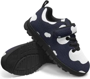 Girls Pickleball Sneaker,Boys Non-Slip Spring Outdoor Sneakers,Children's Single Buckle Sneakers with Black Sole