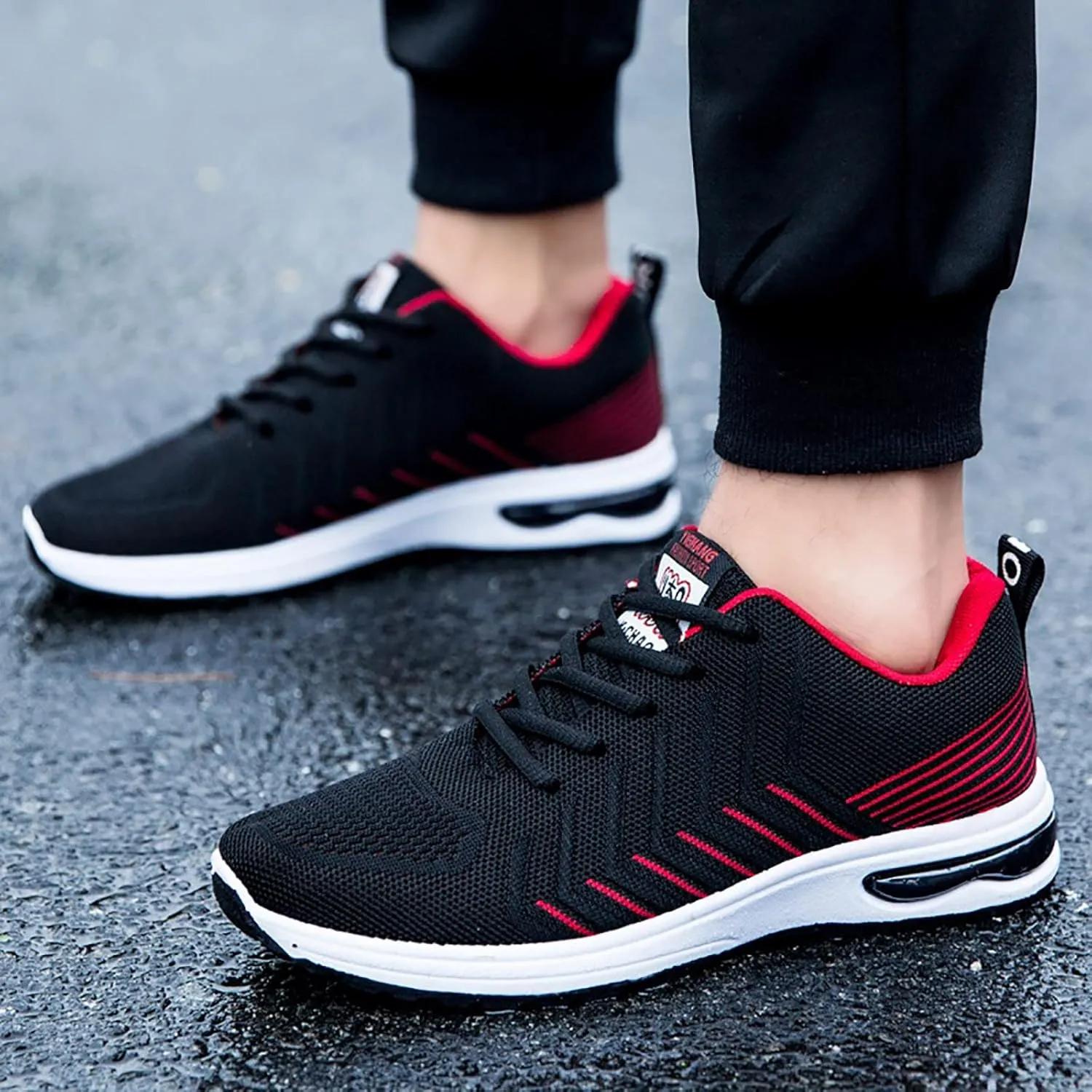 Grounded Footwear for Men Comfortable Breathable Stretch Canvas Slip on Sneaker Men's Comfortable Canvas Shoes
