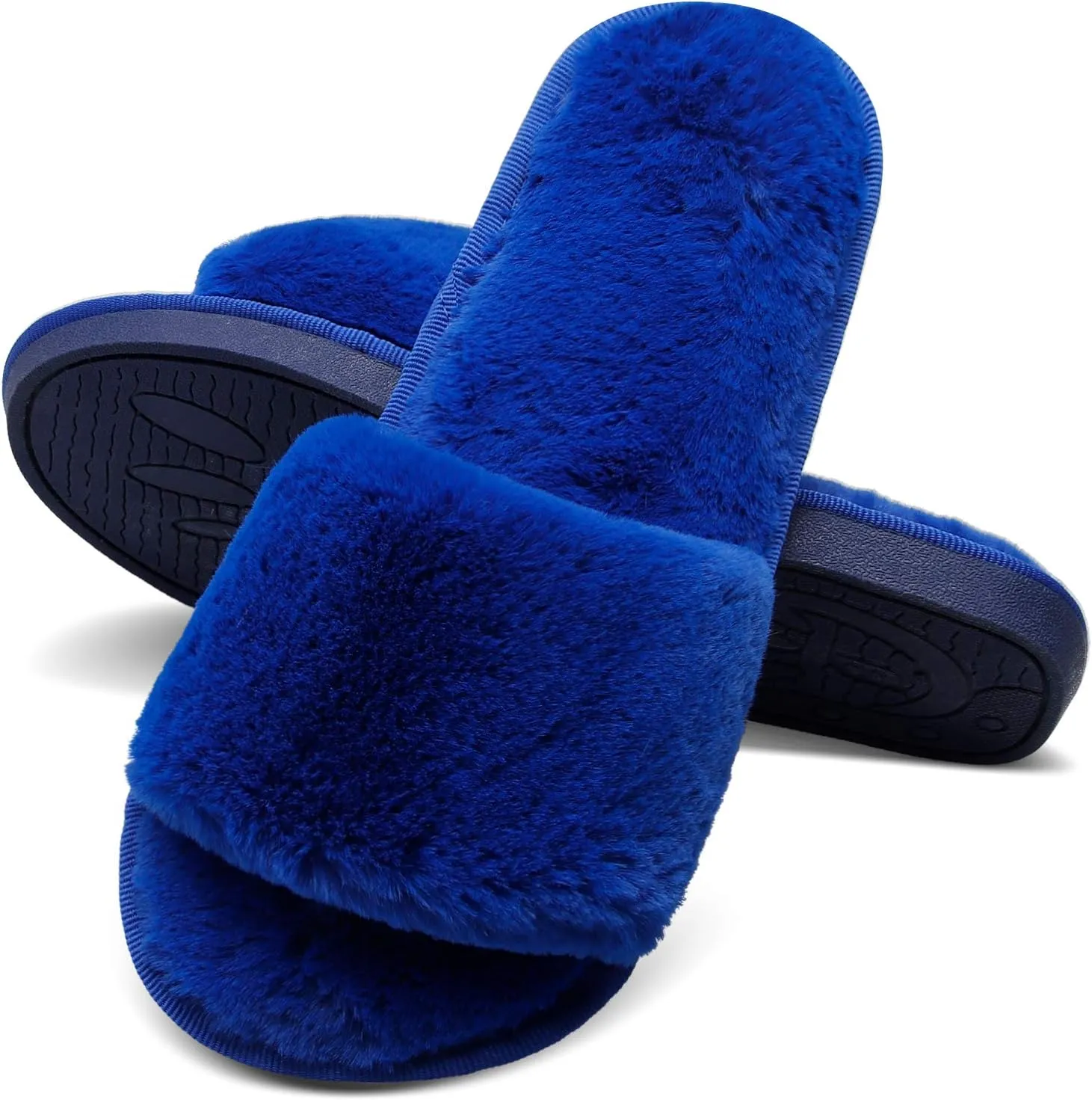 JOINFREE Women's Bedroom Slippers Comfort Four Season Classy Indoor Spa Slide Shoes