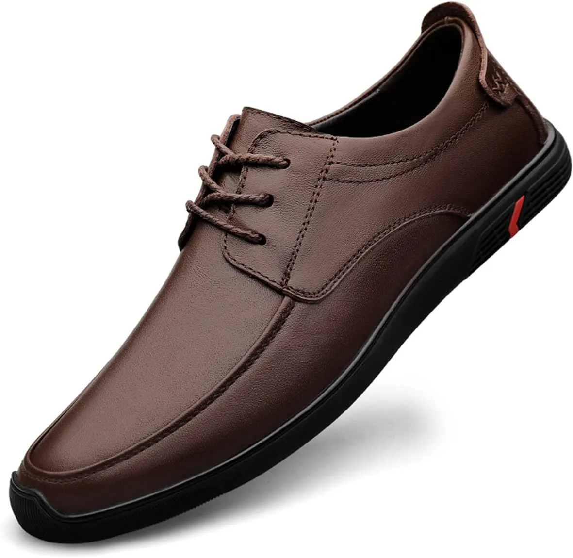 JOYVIP Mens Leather Lace-up Sneakers Business Casual Dress Shoes