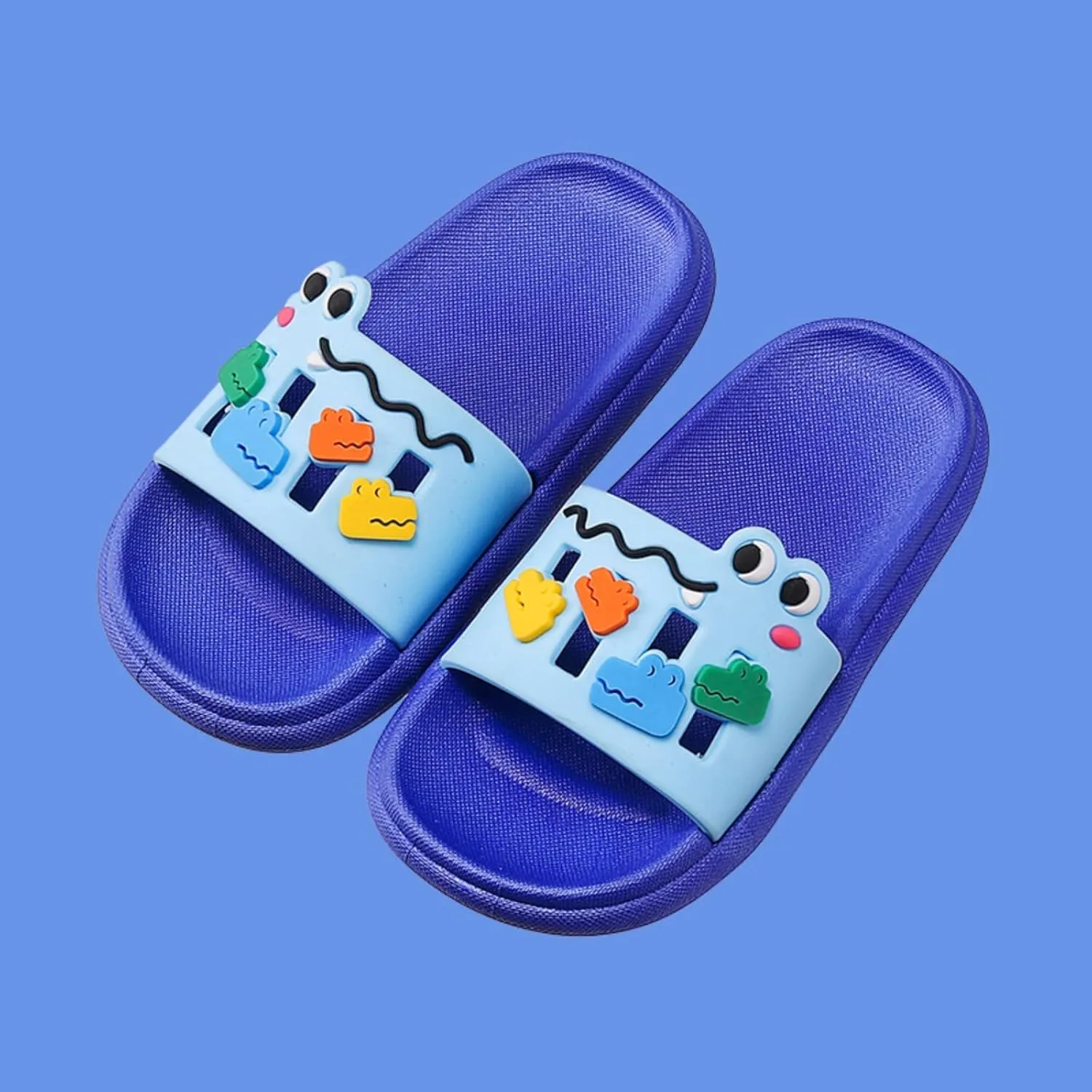 Kids and Children Slippers Outdoor and Indoor Boy Girl Slide Slippers Sandals Childrens Toddler Size 7