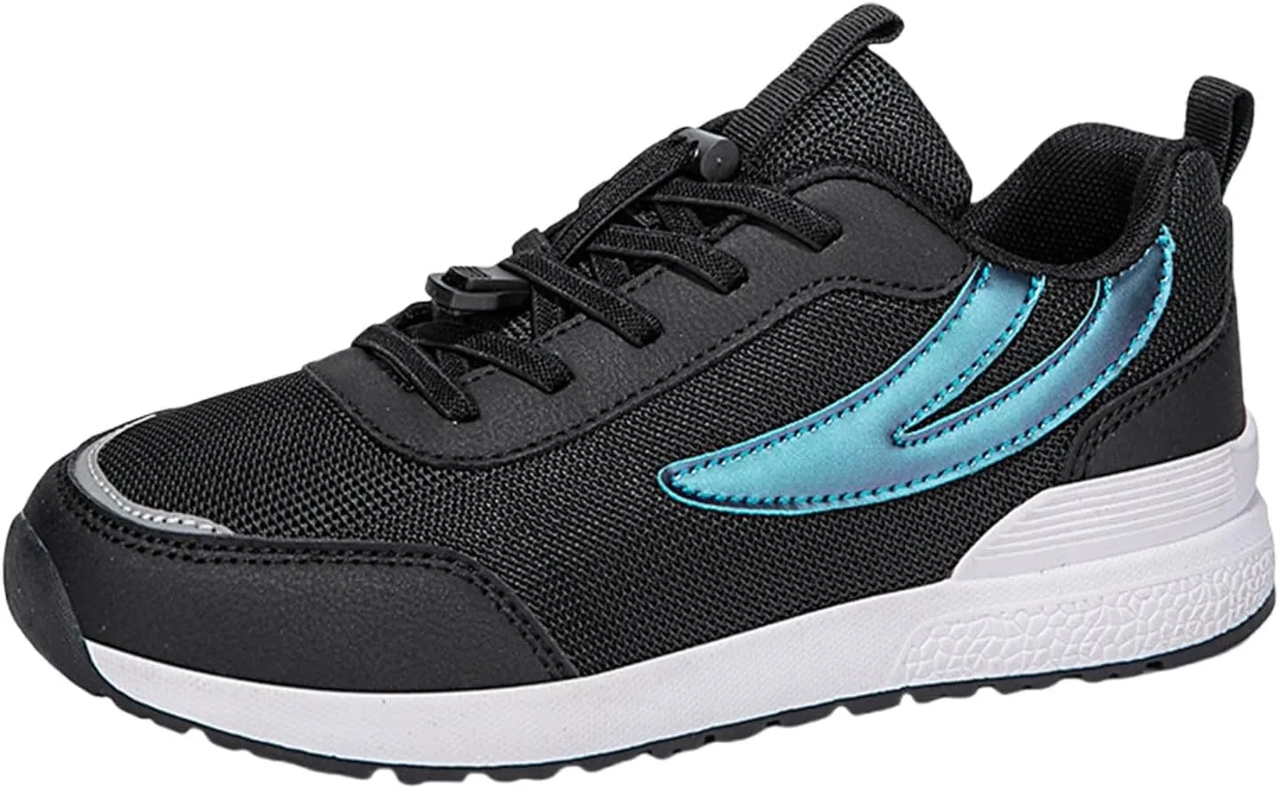 Ladies Mesh Breathable Non Slip Casual Walking Shoes Comfortable Lighweight Sneakers for Jogging Flat Bottom Soft Sole Outdoor Sports Shoes for Women