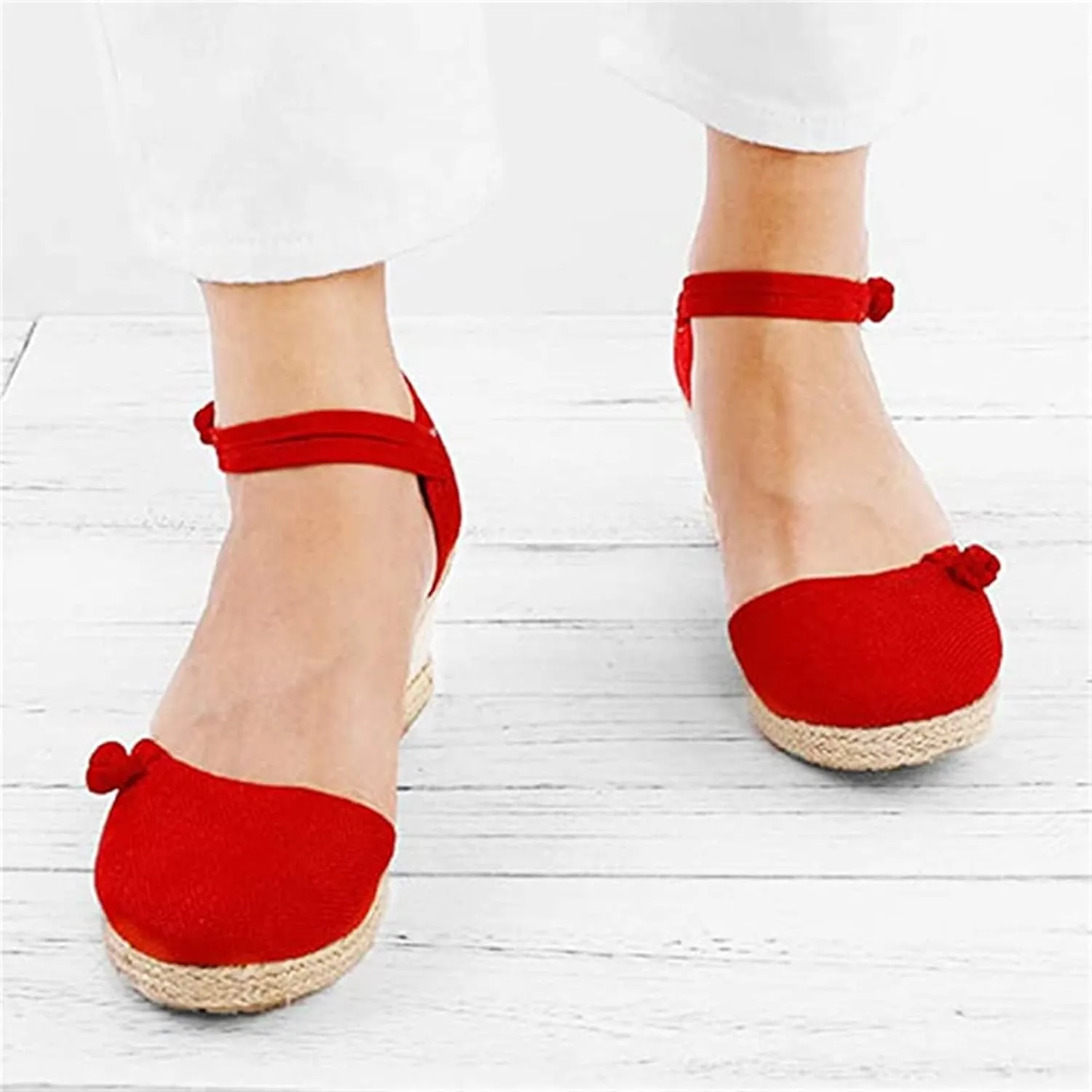 Ladmiple Summer Sandals for Women 2023 Platform Slip On Shoes Wedge Sandals Open Toe Comfy Dressy High Heel Wedge Sandal