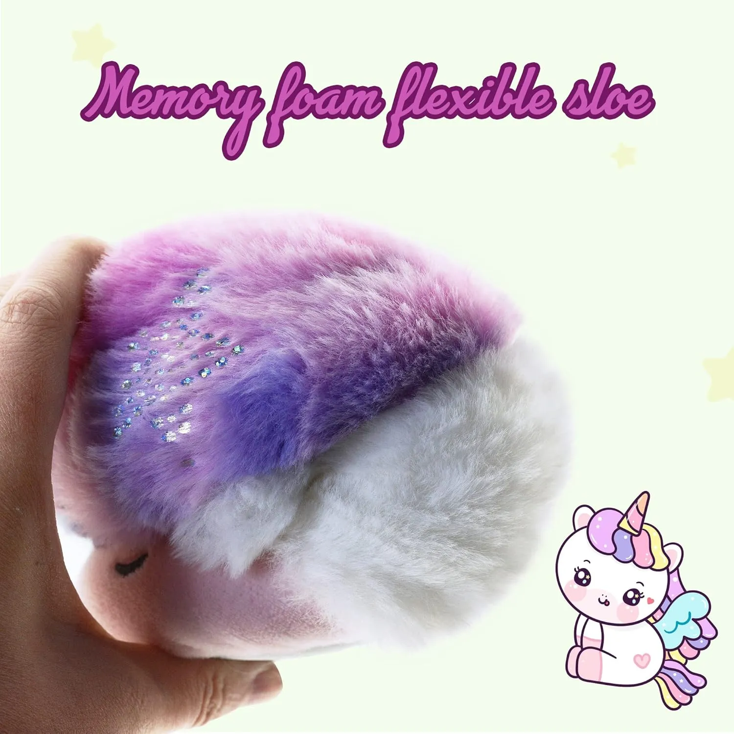 LseLom Toddler Girls Unicorn Slippers Dinosaur Boys Slippers Slip Resistant Little Kid House Shoes