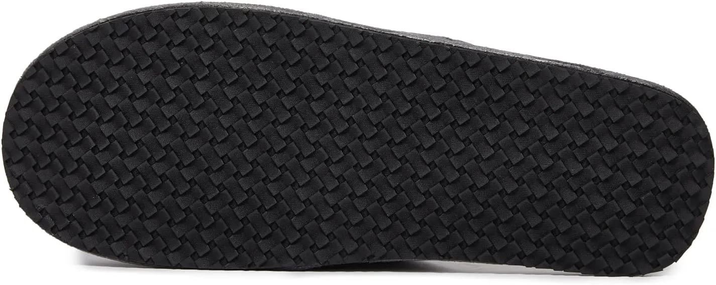Lucky Brand Micro-Suede Scuff Indoor Slippers for Men with Plush Lining