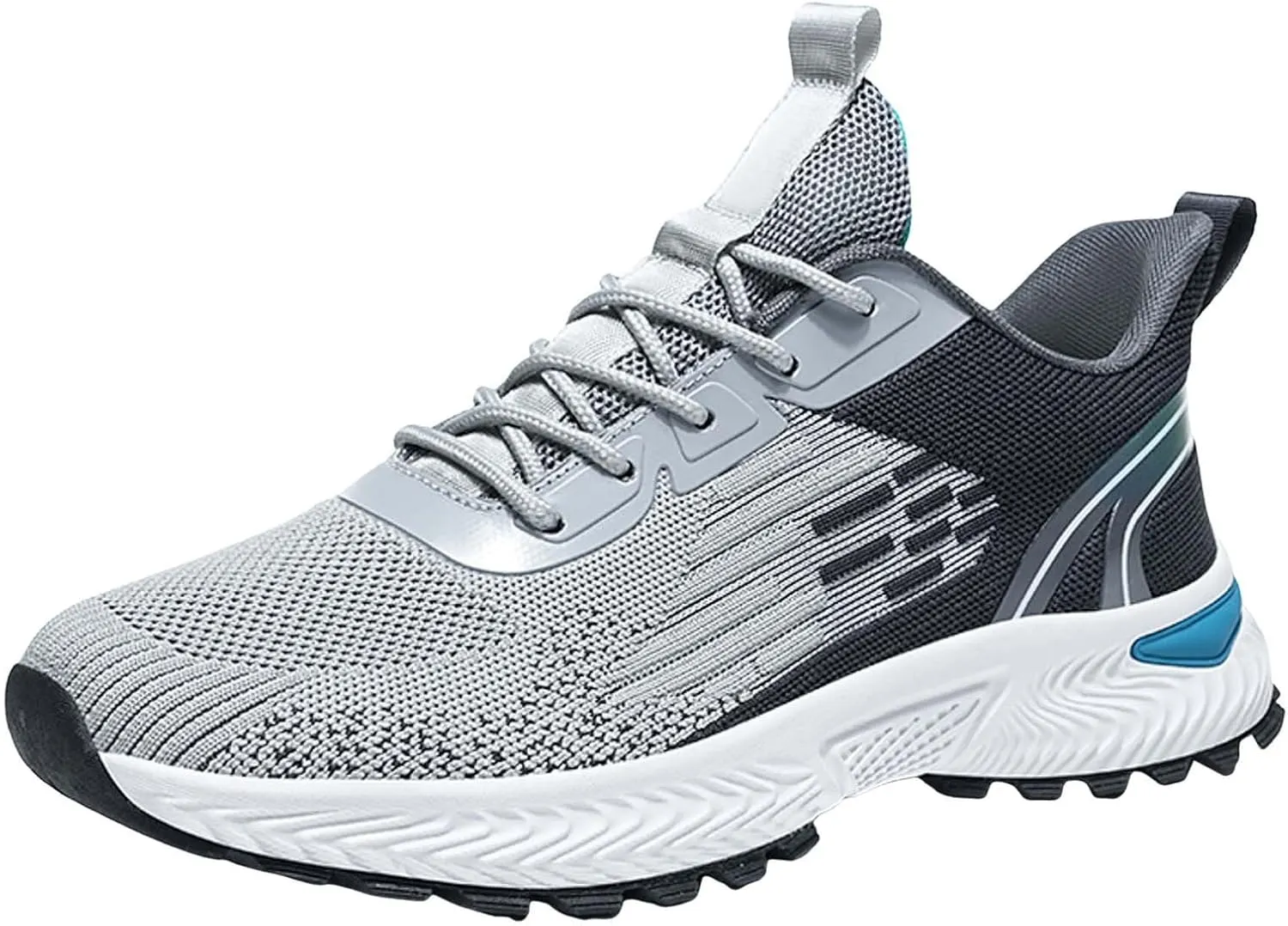 Men's Arch Support Walking Shoes Lightweight Breathable Slip On Running Shoe Athletic Fashion Sneakers for Men