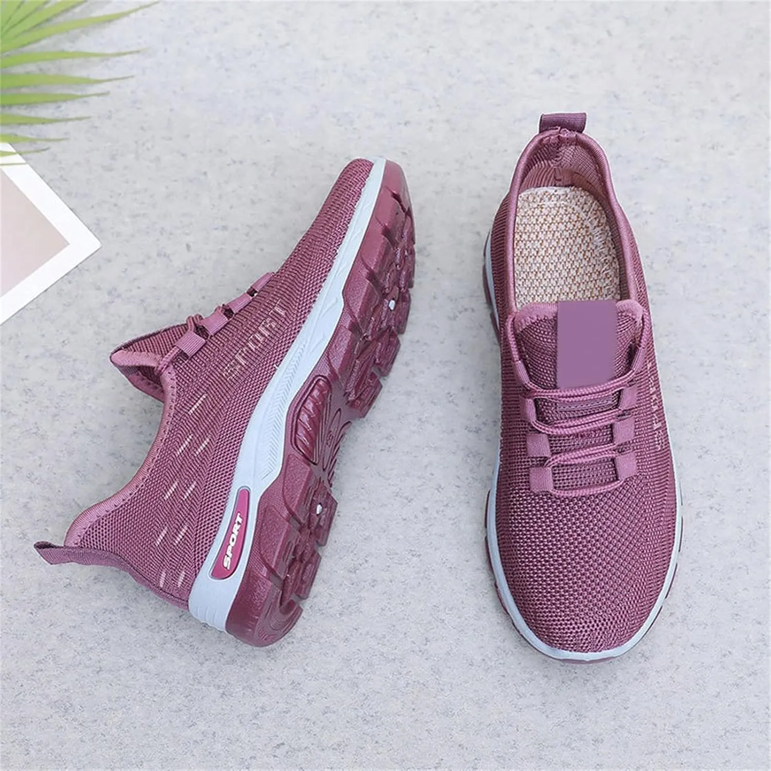 Men's Casual Dress Business Shoes Breathable Knit Classic Leisure Sneakers Lightweight Comfortable Walking Shoes