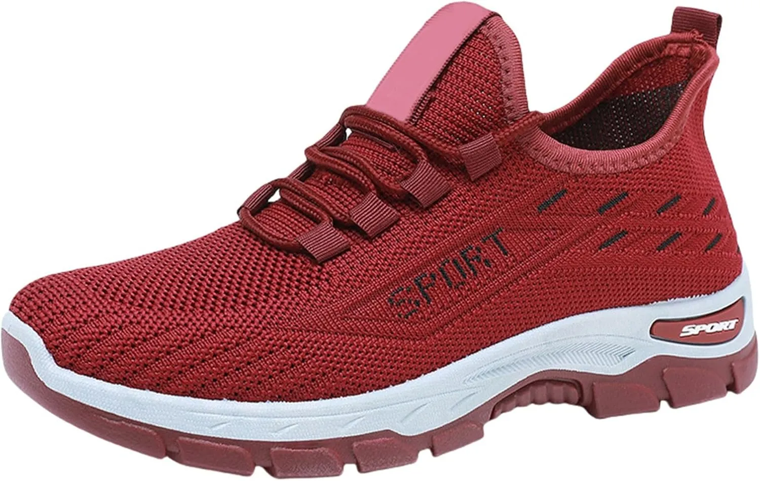 Men's Casual Dress Business Shoes Breathable Knit Classic Leisure Sneakers Lightweight Comfortable Walking Shoes