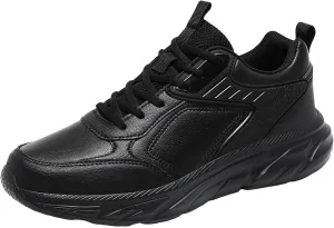Men's Classic Casual Jogging Sneakers Portable Non Slip Fitness Workout Shoe Breathable Diabetic Shoes for Men