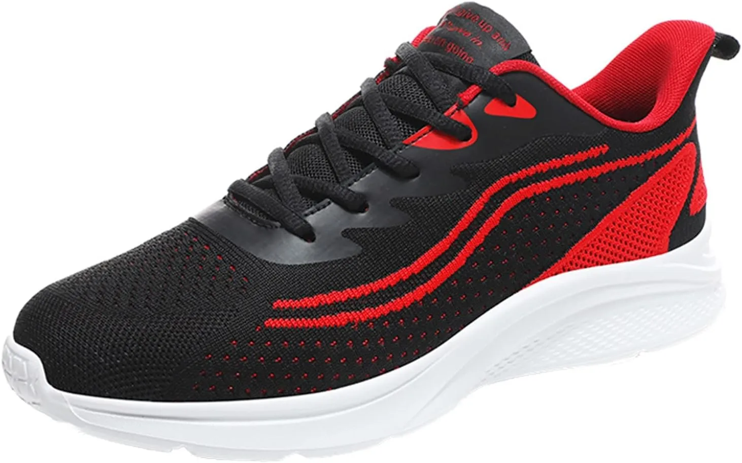 Men's Non Slip Tennis Sneakers Lightweight Breathable Walking Shoe Gym Tennis Arch Support Sports Shoes for Men