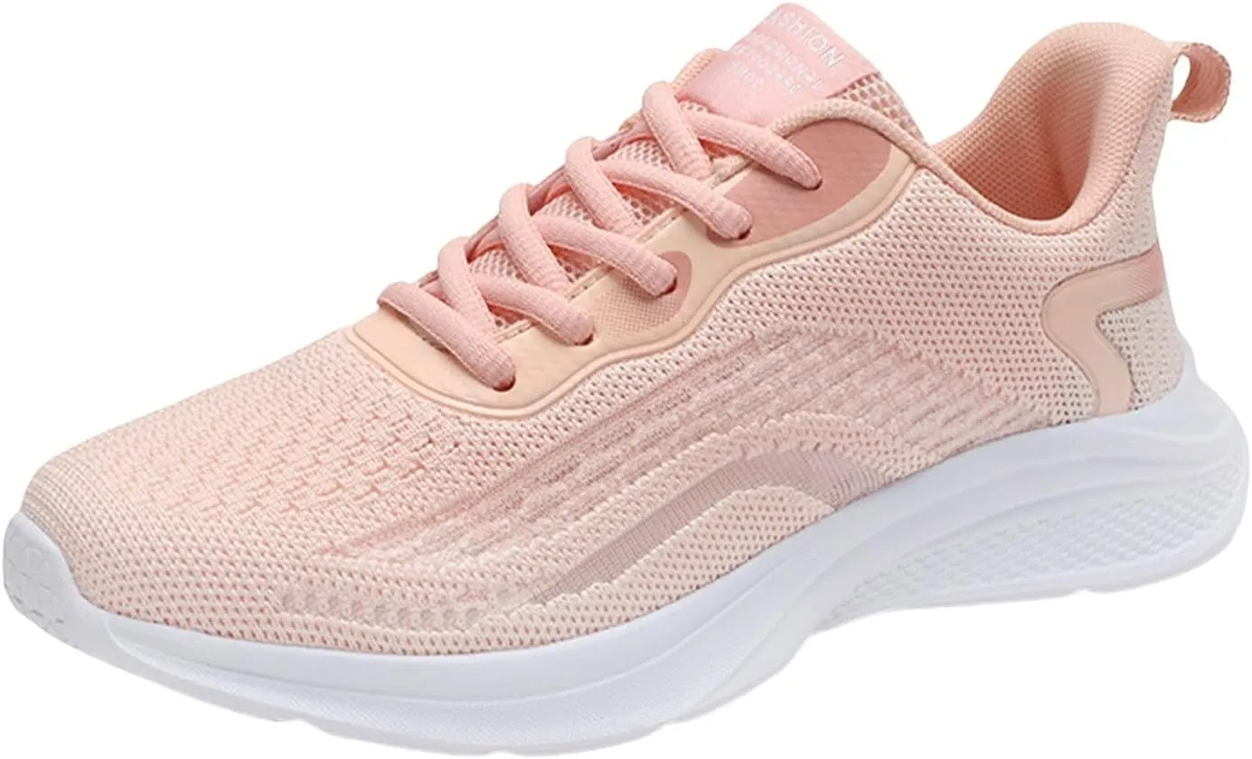 Mens Running Shoes Lightweight Breathable Air Walking Tennis Shoes Comfort Work Fashion Basketball Sneakers Trainers