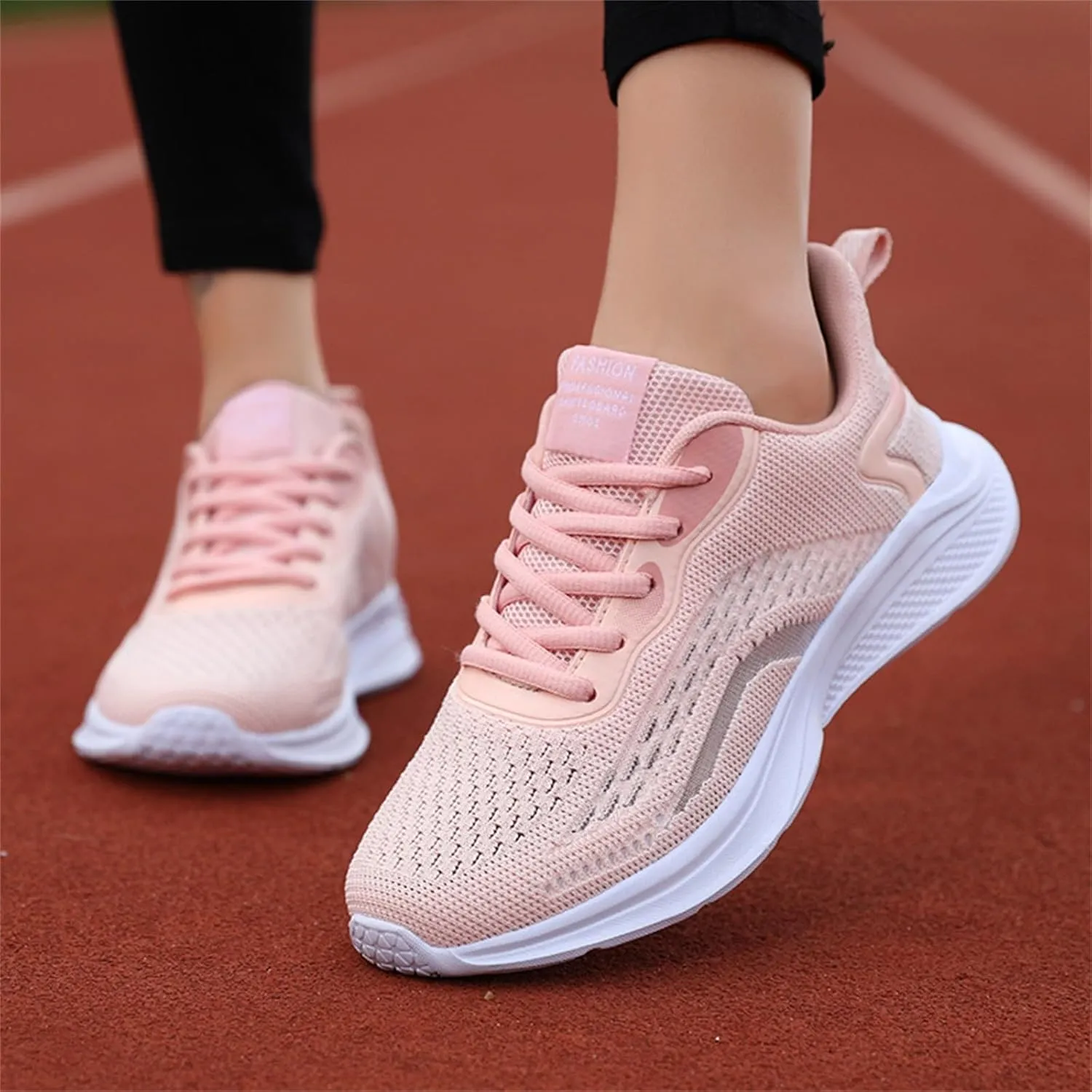 Mens Running Shoes Lightweight Breathable Air Walking Tennis Shoes Comfort Work Fashion Basketball Sneakers Trainers