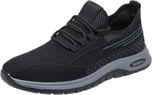 Men's Shoes Running Road Walking Sneakers Sports Athletic Workout Gym Shoes Casual Comfortable Breathable Sneakers