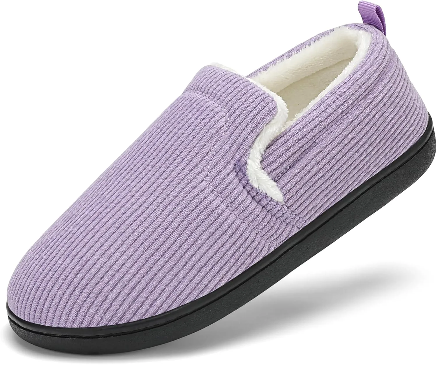 Mens Slippers for Women Slip on House Shoes Outdoor Indoor Warm House Slippers Closed Back Winter Slipper Corduroy
