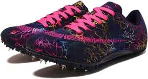 Mens Spikes Track Shoes Women Track and Field Shoes Boys Girls Jumping Sneakers Professional Running Nail Shoes