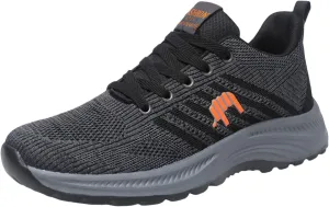 Mens Walking Shoes Lightweight Breathable Tennis Running Shoes Mesh Non-Slip Casual Sneakers Gym Workout Sneaker
