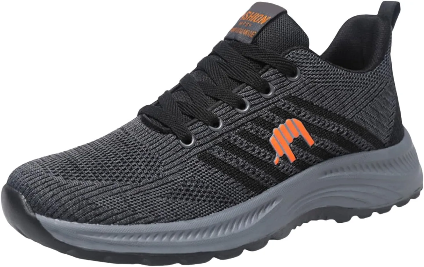 Mens Walking Shoes Lightweight Breathable Tennis Running Shoes Mesh Non-Slip Casual Sneakers Gym Workout Sneaker