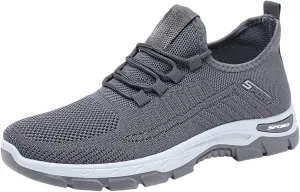 Mesh Orthopedic Sneakers for Men Breathable Lace Up Walking Running Shoes Comfortable Tennis Shoes Non Slip Lightweight Casual Womens Sneakers