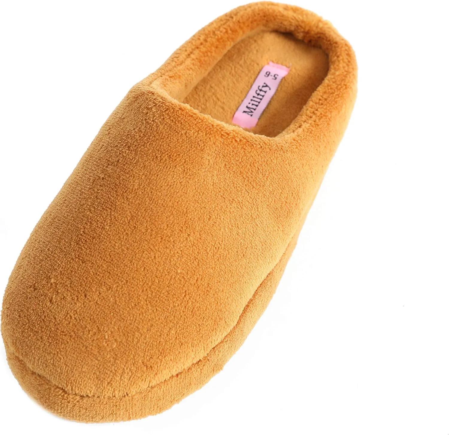 Millffy Warm Soft House Slippers Slip on Women Indoor Bedroom Slippers Slides