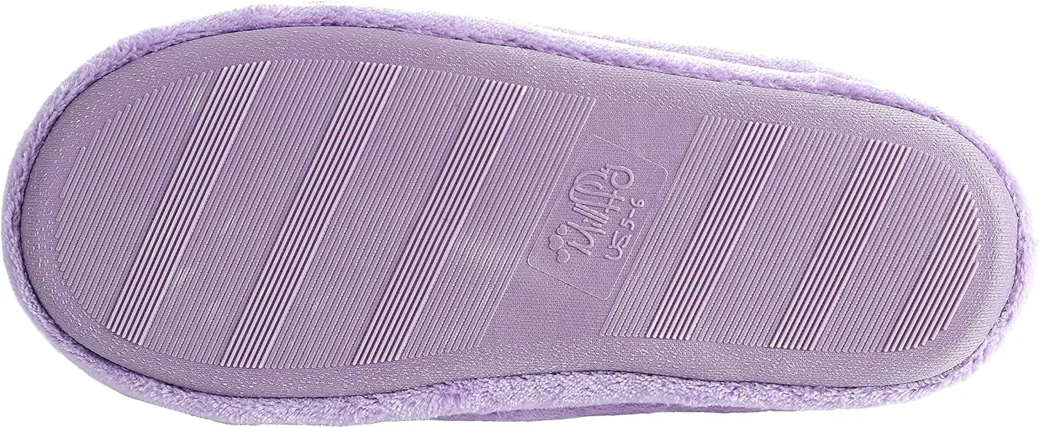 Millffy Warm Soft House Slippers Slip on Women Indoor Bedroom Slippers Slides
