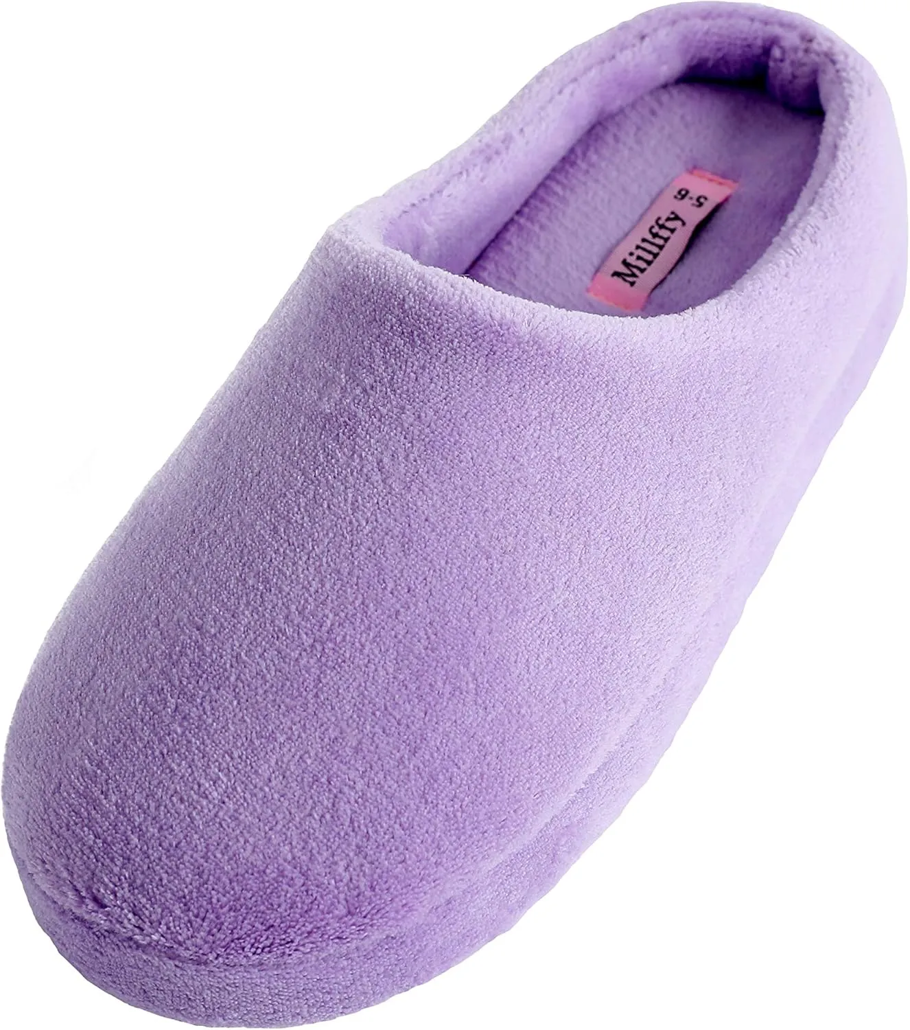 Millffy Warm Soft House Slippers Slip on Women Indoor Bedroom Slippers Slides