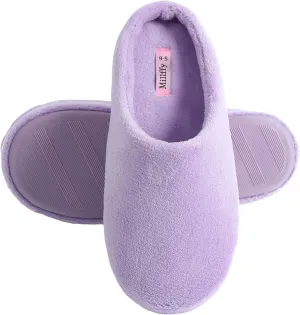 Millffy Warm Soft House Slippers Slip on Women Indoor Bedroom Slippers Slides