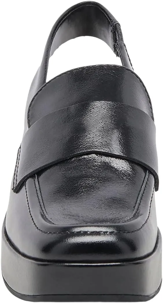 miss left Women's Wedge Heel Slingback Pumps Platform Closed Toe Mid Heel Elastic Strap Sandals Trendy Travel Casual Shoes Size 4-16 US