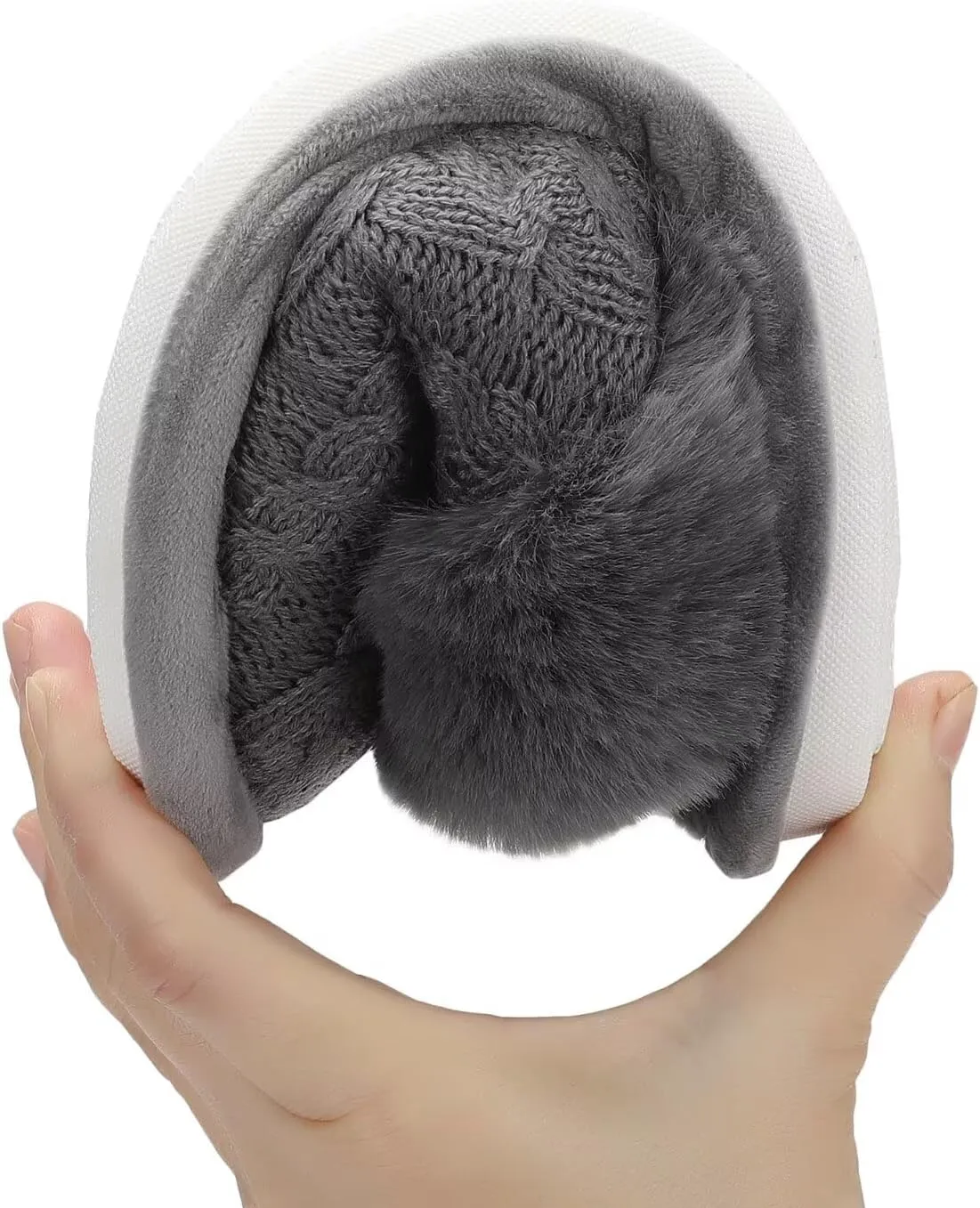 NineCiFun Women's Fuzzy Memory Foam Cozy House Slippers with Soft Faux Fur Lining