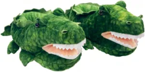 ooohyeah Kids Fuzzy Funny Animal Slippers, Cute Non-Slip Winter Warm House Shoes for Boys & Girls, Shoe Size 1-4