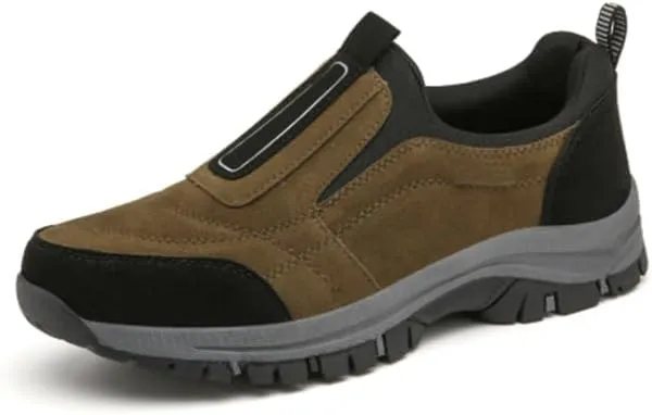 Orthopedic Walking Shoes Hiking Shoes, Outdoor Casual Lightweight Non-Slip,Slip on Outdoor Sneakers