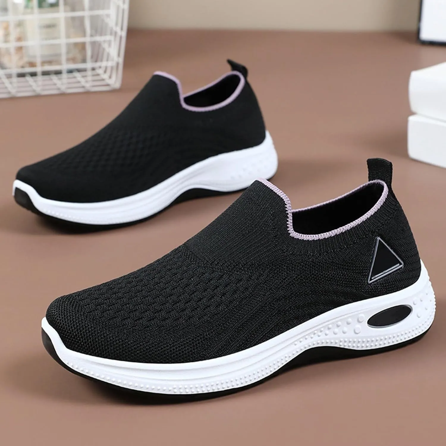 Orthowalk Womens Shoes Comfortable Breathable Mesh Fashion Casual Sneakers Work Business Daily Outdoor Sneakers