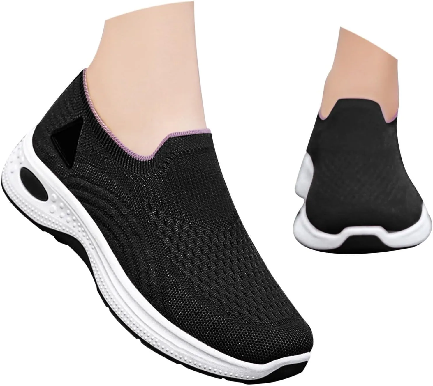 Orthowalk Womens Shoes Comfortable Breathable Mesh Fashion Casual Sneakers Work Business Daily Outdoor Sneakers