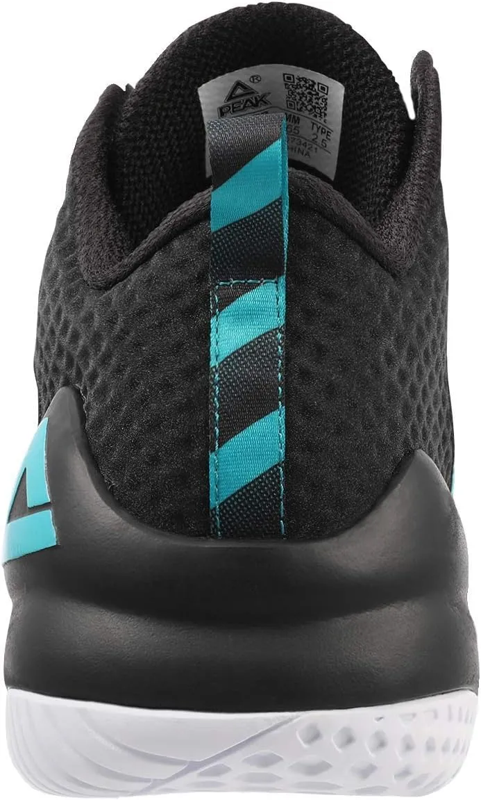 PEAK High Top Mens Basketball Shoes Streetball Master Breathable Outdoor Sneakers Cushioning Shoes for Fitness