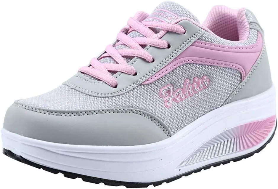 Platform Sneakers for Women Slip On Women's Slip On Shoes Black Leather Walking Shoes for Women Wide Width Women's Sneakers Size 10 1/2 Zapatos De Trabajo para Mujeres Confortables